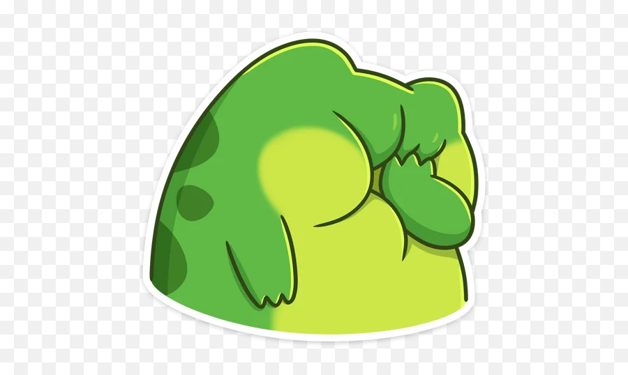 Telegram Sticker U200d From Collection Emoji,Groaking Emoji