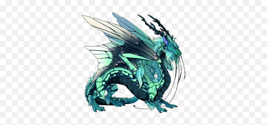 Hexephre - Flight Rising Water Dragon Emoji,Naked Man Emoji