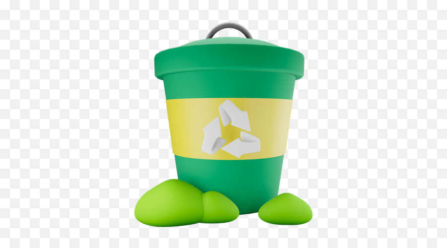 Recycle Bin Icon - Download In Line Style Emoji,Trashcan Emoji