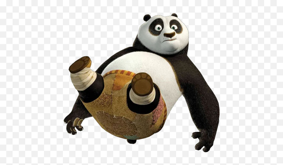 Kung Fu Stickers Set For Telegram - Kung Fu Panda Photo Gif Emoji,Kung Fu Panda Emoji