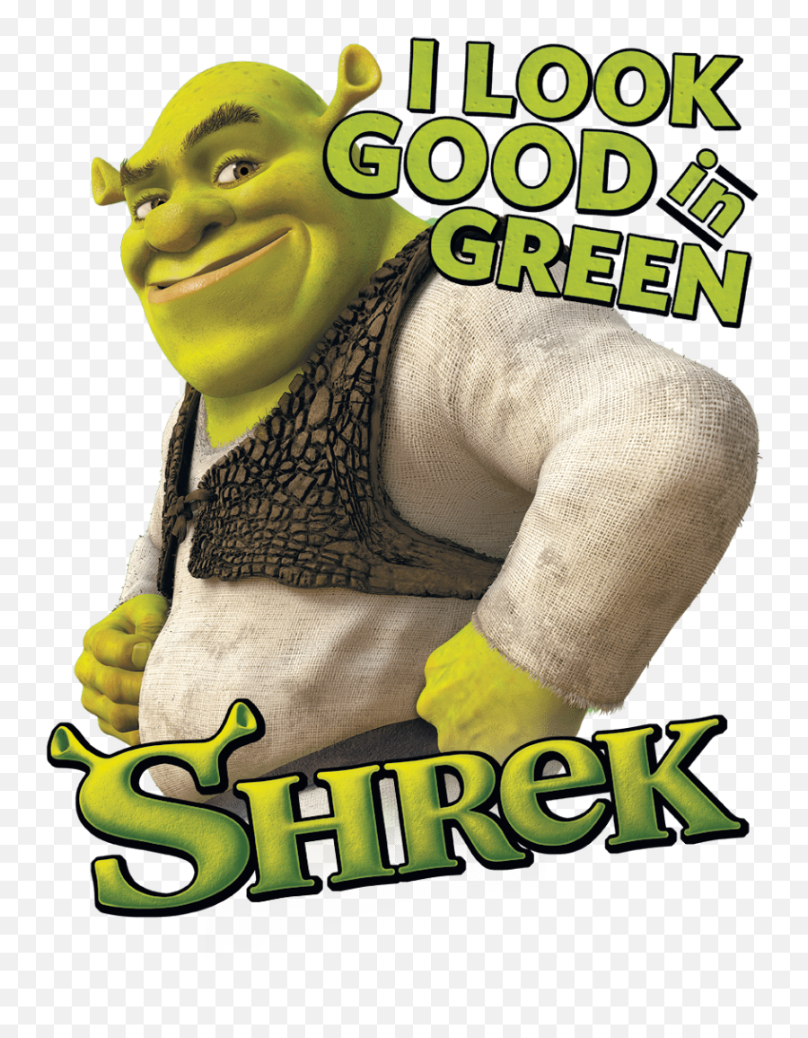 Shrek Looking Good Menu0027s Regular Fit T - Shirt Shrek Forever After Emoji,Shrek Emoticon