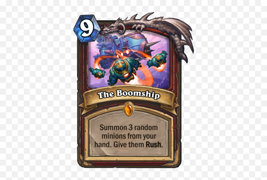 The Boomsday Project Card Reveal The Boomship - News Icy Hearthstone Rise Of The Shadow Emoji,Dr Disrespect Emoji