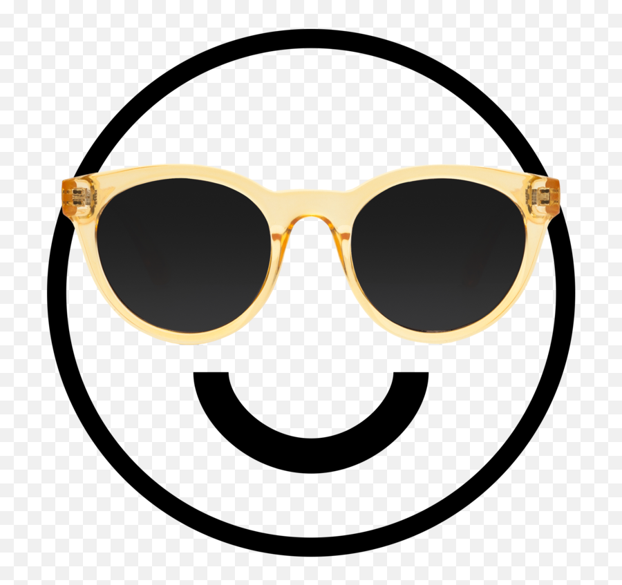Zing Black Clubmaster - Happy Emoji,Glare Face Emoticon