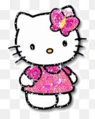 Hello Kitty Gif Image Cat Clip Art - Editable Hello Kitty Invitation Template Emoji,Hello Kitty Emoji Outfit