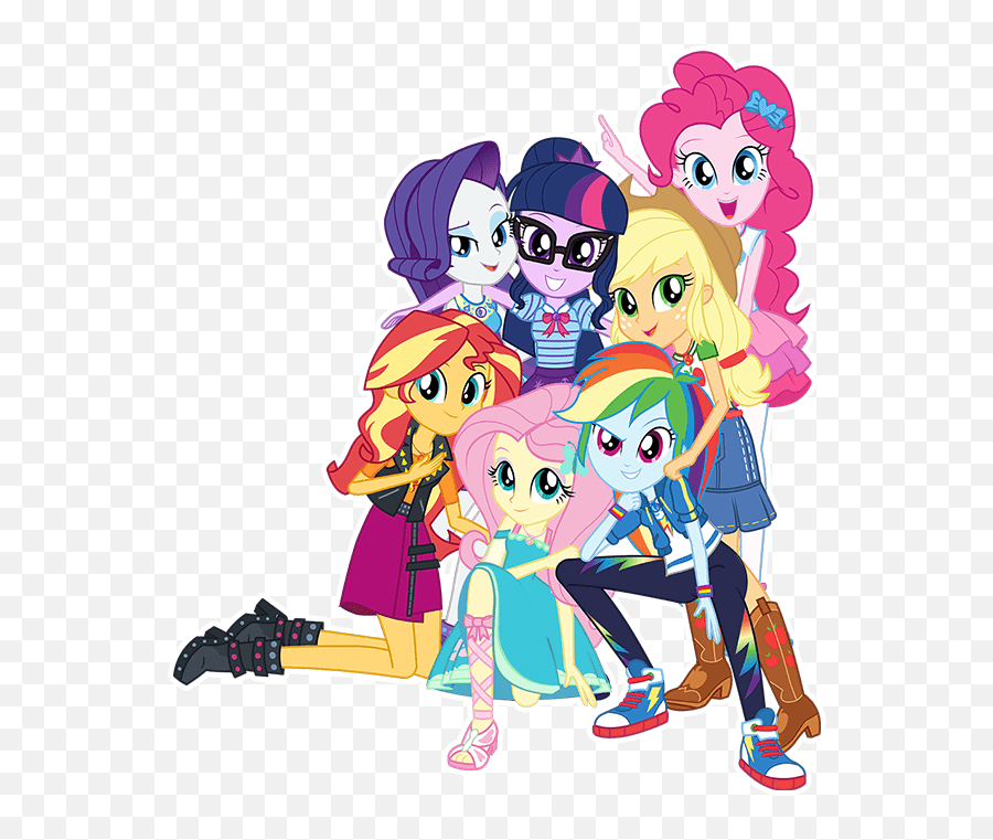 Meet The Squads - My Little Pony U0026 Equestria Girls Equestria Girls Emoji,My Little Pony Rainbow Dash Sunglasses Emoticons