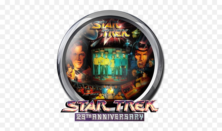 Star Trek 25th Anniversary Data East 1991 Tarcisio Wheel - Fictional Character Emoji,Star Trek Data Gets Emotions