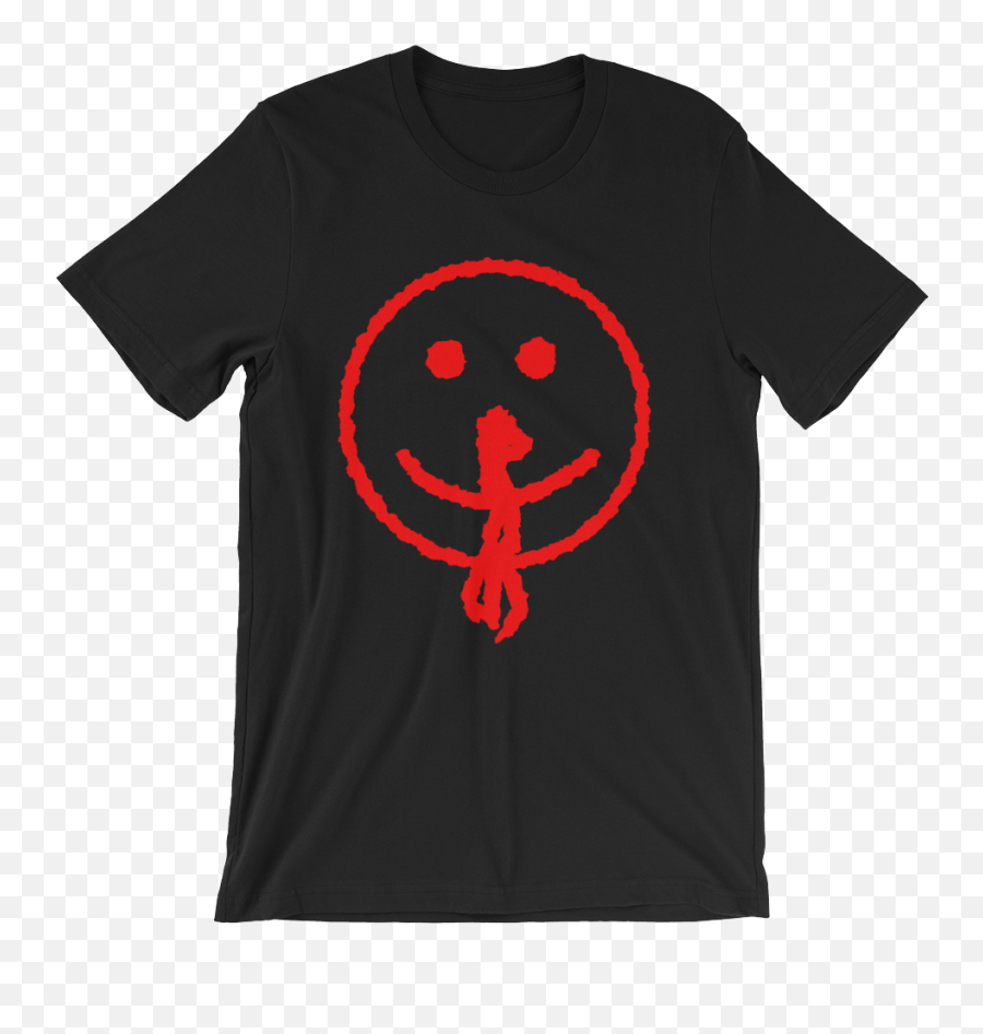 Bloody Nosed Smiley Face From Ahs Cult - Shirts Css Flex Emoji,Emoticon Red Face Long Nose