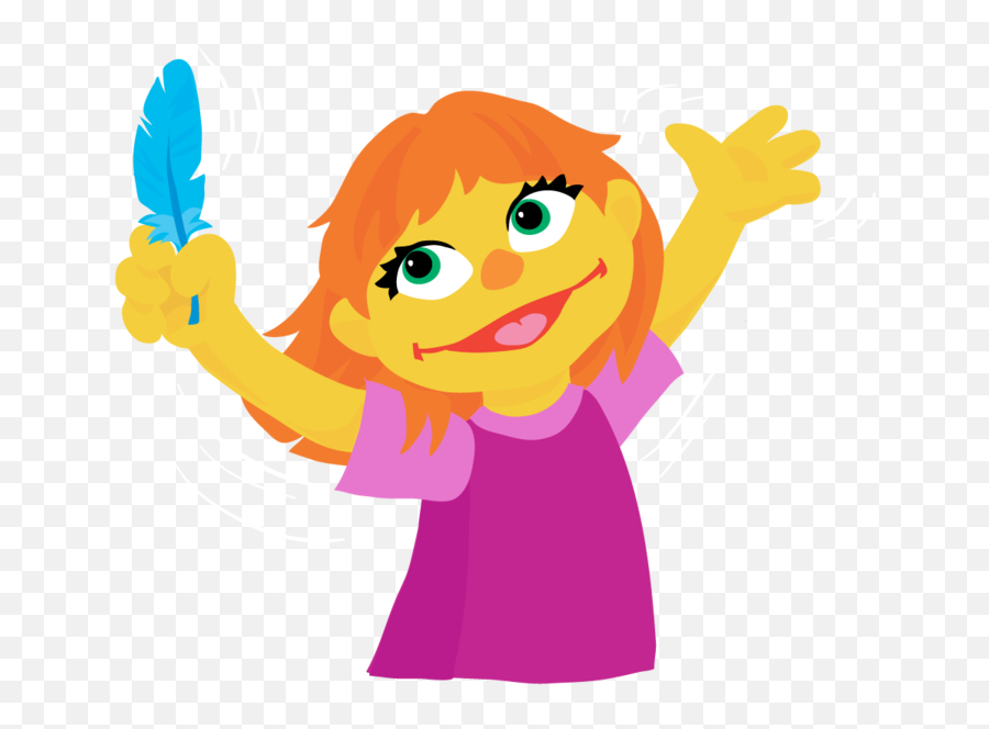 Lauren Hodges Delaware First Media - Sesame Street Julia Face Emoji,Who Sang Emotion On Bee Gees Tv Special