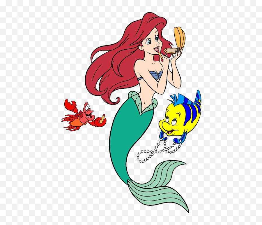 The Little Mermaid Ariel Ideas In - Ariel Flounder And Sebastian Emoji,Little Mermaid Sketches Ariel Emotions