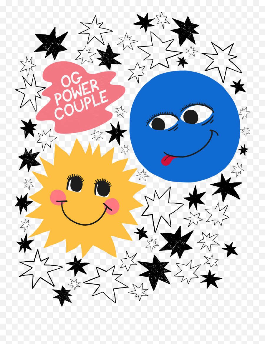 Og Power Couple - Happy Emoji,Google Emoticon Couple