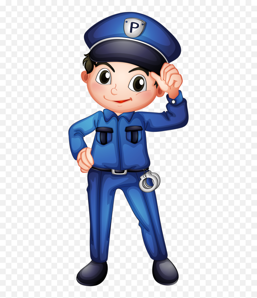 Trabajador Png - Police Officer Transparent Clipart Policemen Clipart Emoji,Police Cop Car Emoji