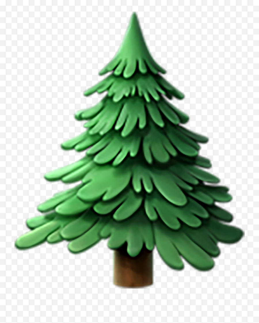 Transparent Pine Tree Emoji Png - Christmas Tree Emoji Png,Christmas Tree Emoji