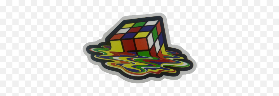 Products Made By Coolersbyu - Cube Emoji,Rubik's Cube Emoji