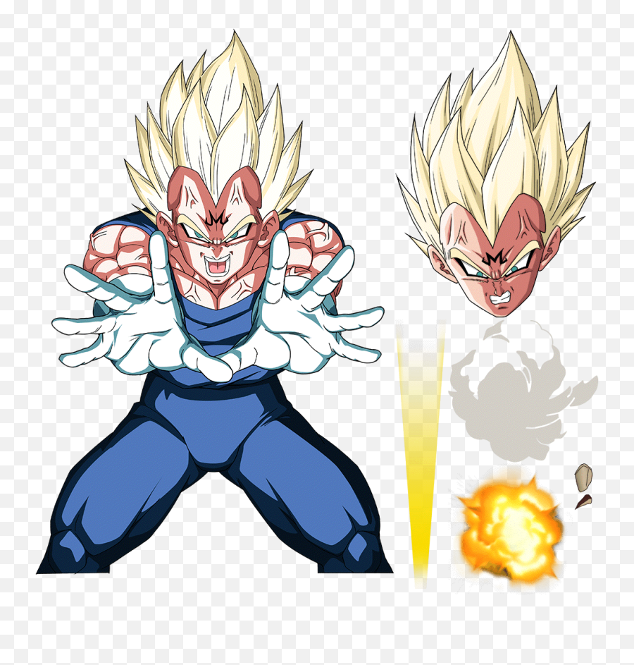 Dokkan Assets Emoji,Super Saiyan 2 Vegeta & Bulma- Outburst Of Emotion