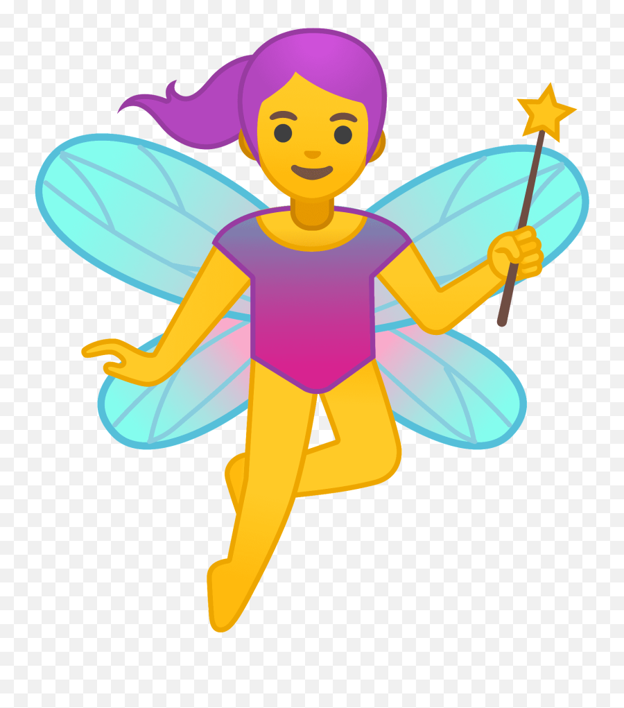 U200d Woman Fairy Emoji - Android Fairy Emoji,Woman Emoji