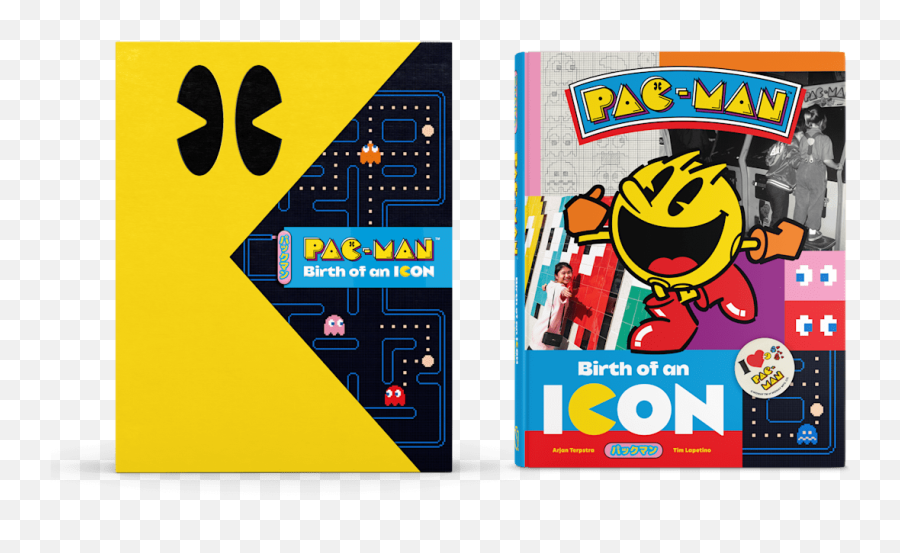 Birth Of An Icon Book - Pac Man Birth Of An Icon Emoji,Mastryoshka Pacman Emoticon
