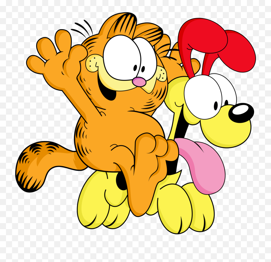 Hd Wallpapers Of Comics Garfield - Garfield Odie Emoji,Garfield Emotion Scale