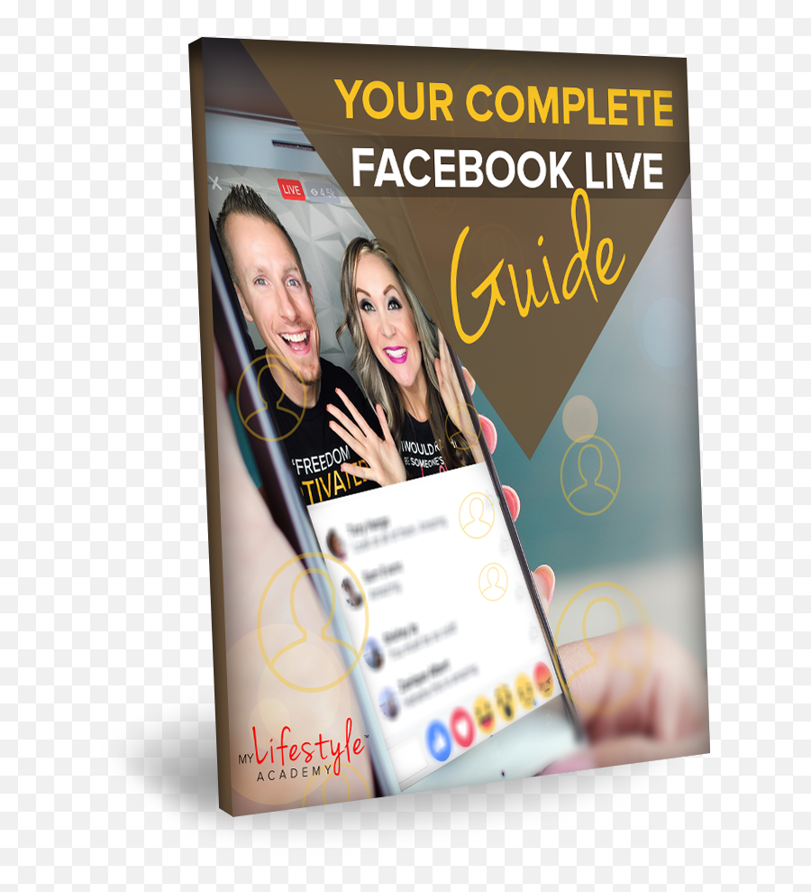 Download Lots Of People Go Live On Facebook - Flyer Png Happy Emoji,Flyer Emoji