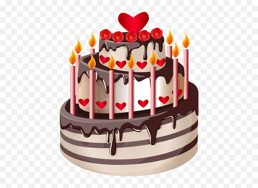 Birthday Cake Clip Art Image Birthday Cake Clip Art Emoji,Chocolate Cake Emoji