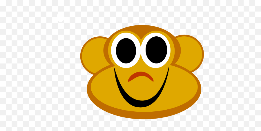 Monkey 2015090252 Free Svg Emoji,Monkey Emoticon Faces