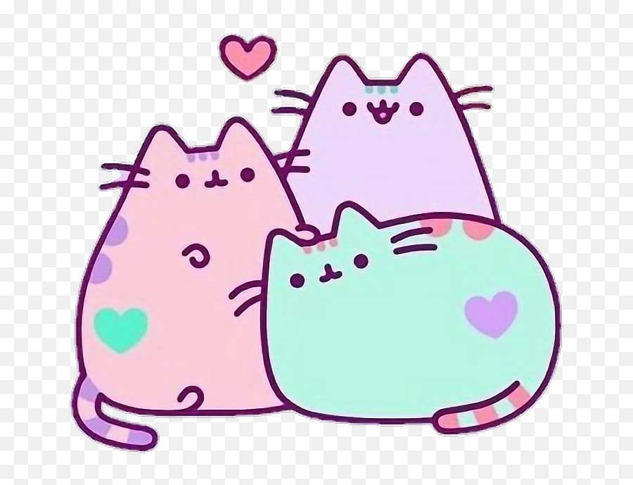 Tumblr Aesthetic Cat Pusheen Sticker By Closed Emoji,Pusheen Emoticon About