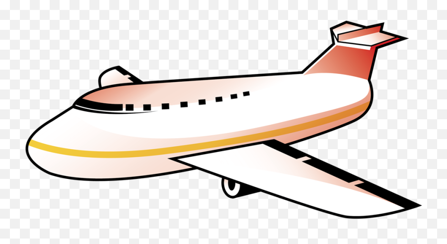 Airplane Free To Use Cliparts - Clipartix Pesawat Terbang Kartun Emoji,Plane Emoji Transparent