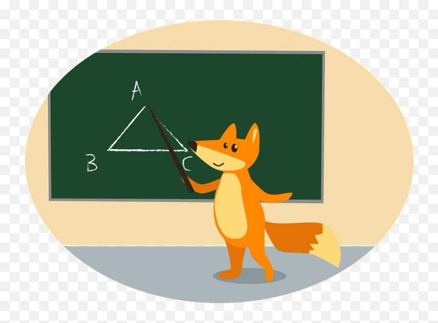 Animals At School - Fox Clipart Free Download Transparent Fox School Clipart Emoji,Party Animal Emoji