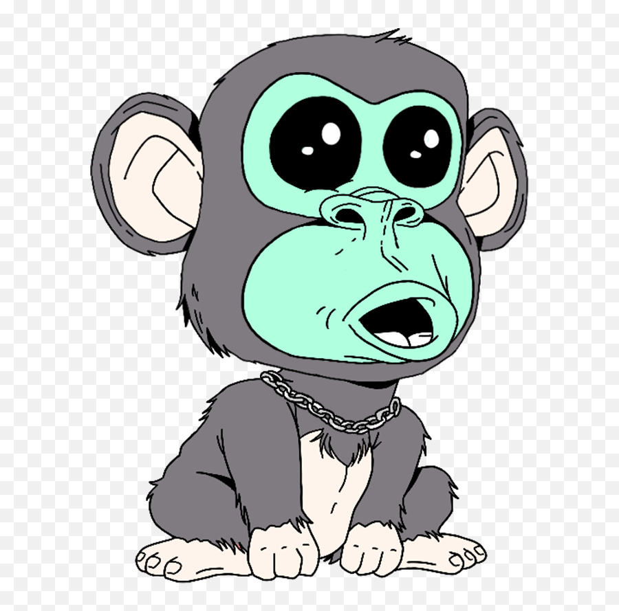Baby Ape Daycare Emoji,Discord Emojis Mokey Big Brain
