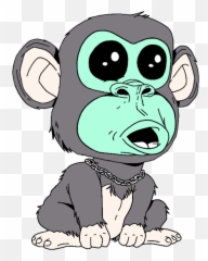 Baby Ape Daycare Emoji,Discord Emojis Mokey Big Brain