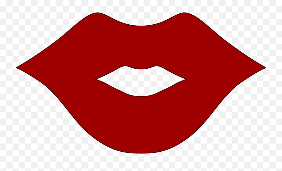 Free Red Lips Lips Illustrations - Clip Art Download Emoji,Woman Lipstick Dress Emoji