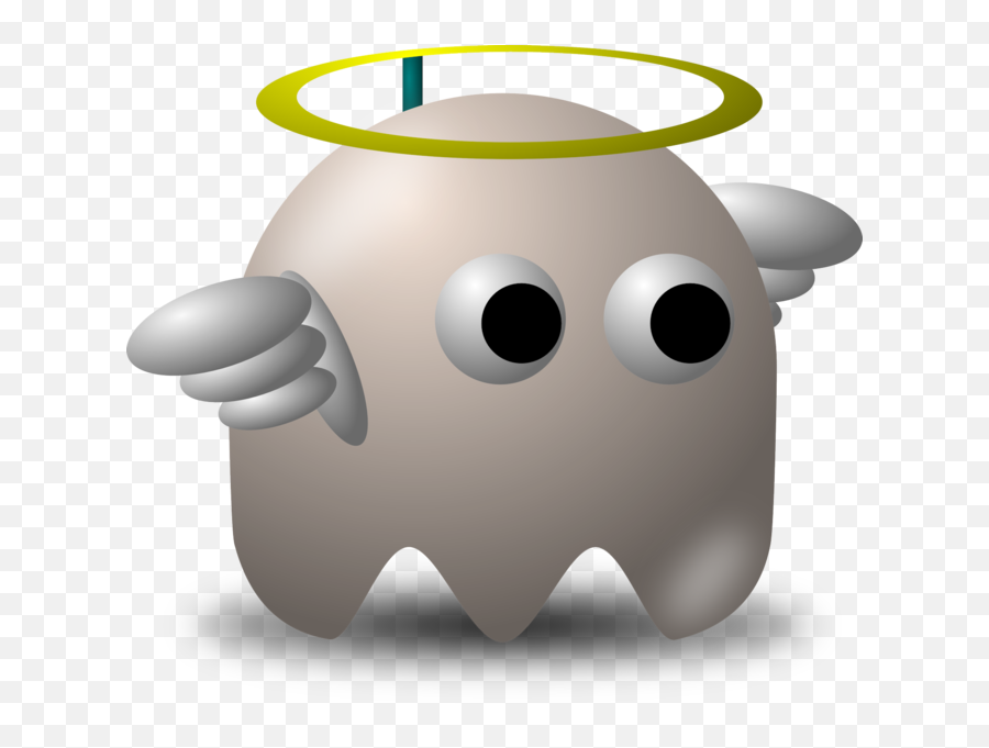 Angel Pacman Ghost Psd Official Psds - Funny Pacman Emoji,Pac-man Emoji