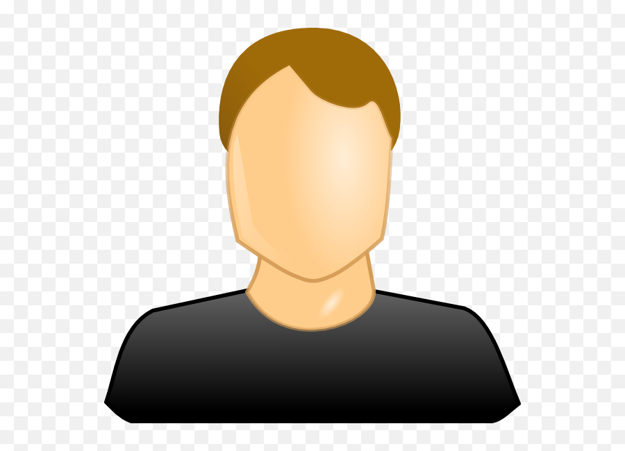 User Icon - Blank Male Emoji,Shoulder Shrug Emoji Male