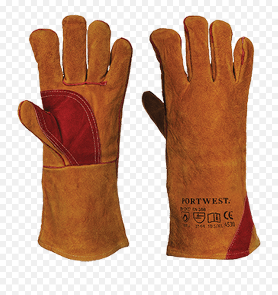 Portwest A530 Reiforced Welding - Welding Gloves Gauntlet Emoji,Gauntlet Emoji