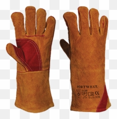 Portwest A530 Reiforced Welding - Welding Gloves Gauntlet Emoji,Gauntlet Emoji