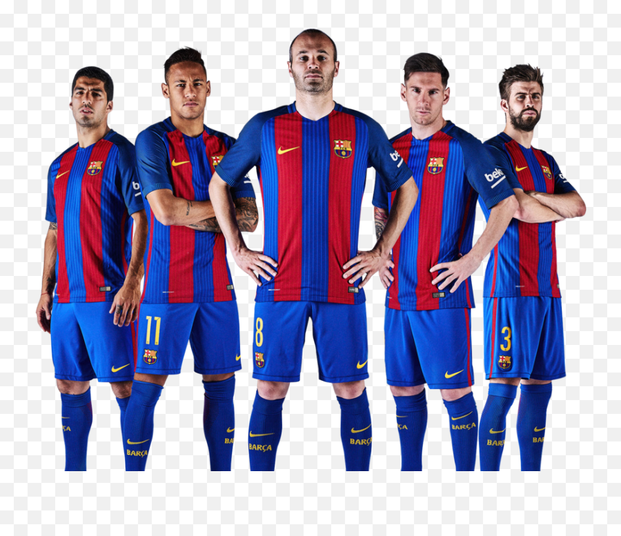 Fc Barcelona Team 2018 Png Clip Art - Fc Barcelona 2016 Kit Emoji,Barca Emoji