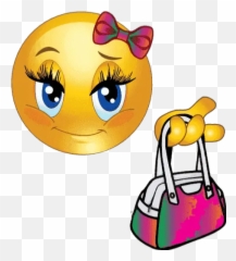 Emoji Girl Stickers For Whatsapp - Cartoon Purses,Emoji Girl Games
