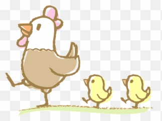Chicken And Chicks Clipart Emoji,Emoji Party Chick