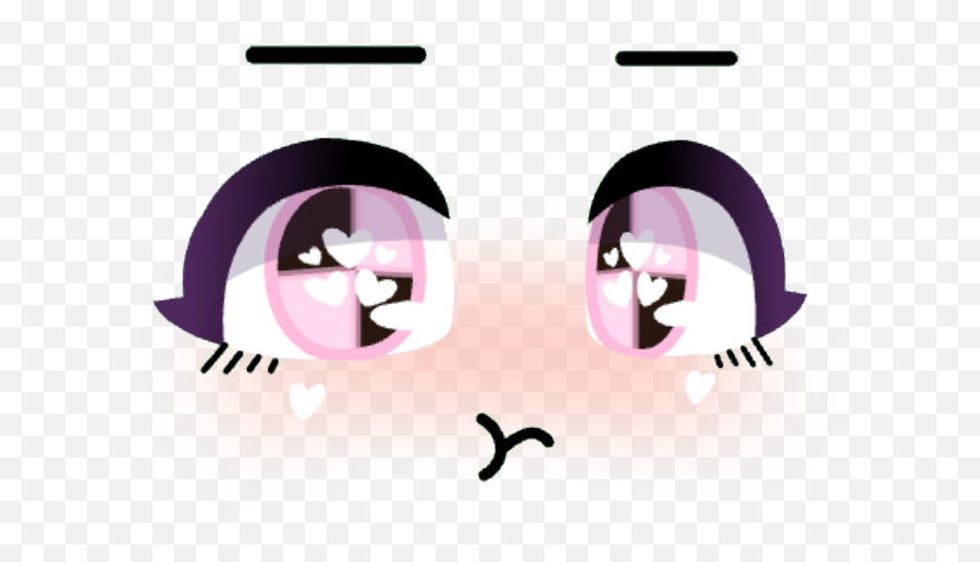 Tsundere Gacha Gachaclub Gachalife - Gacha Club Cute Eyes Emoji,Adorable Eyes Emoji