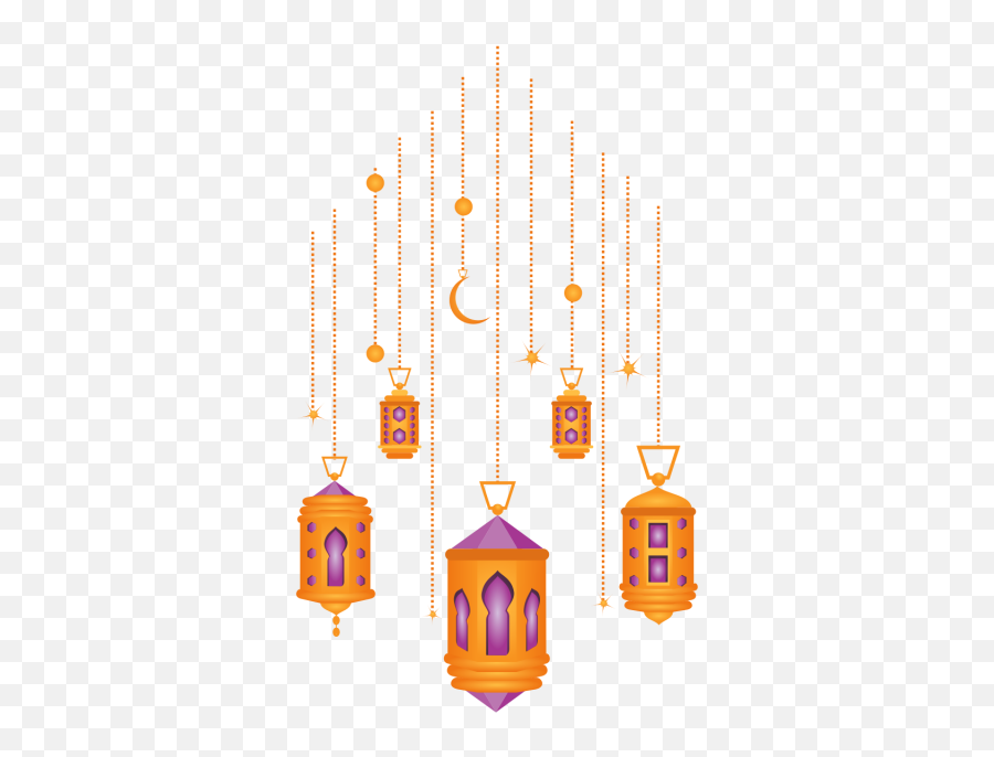 Clipart Stars Lanterns Clipart Stars Lanterns Transparent - Ramadan Eid Png Emoji,Ramadan Emoji