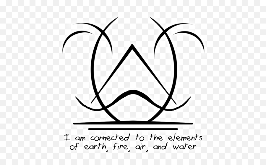 Sigil Athenaeum Wiccan Symbols Magic Symbols Sigil - Sigil Elements Emoji,No Emotions For Magick