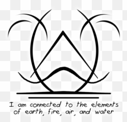 Sigil Athenaeum Wiccan Symbols Magic Symbols Sigil - Sigil Elements Emoji,No Emotions For Magick