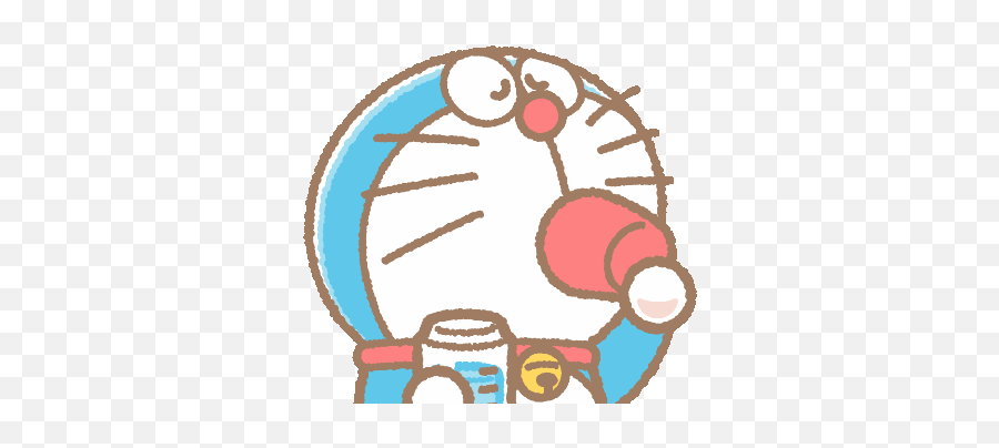 Doraemon Anime Cartoon Stickers - Cute Doraemon Gif Transparent Emoji,Oneplus 6 Animated Emojis
