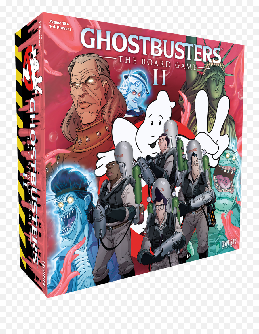 Cryptozoic Entertainment - Ghostbusters 2 Board Game Emoji,The Real Ghostbusters Egon Spengler Emotions