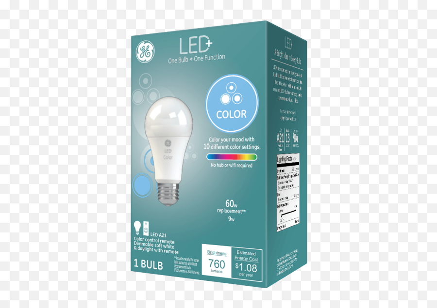 Color - Ge Color Light Bulbs Emoji,Difalco Emotion Pkus