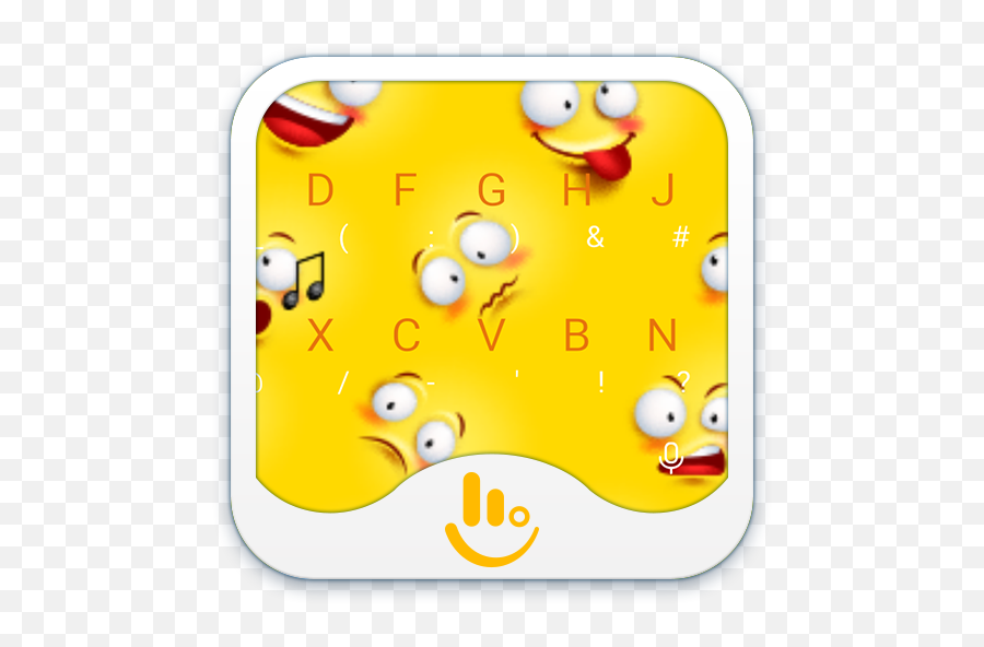 Smiling Face Keyboard Theme - App Su Google Play Dot Emoji,Touchpal Emojis Not Working