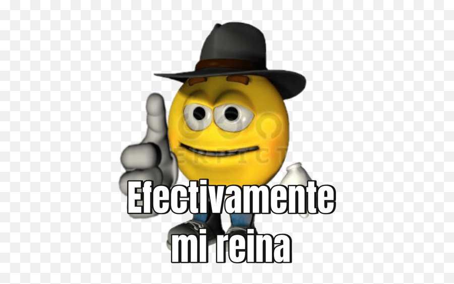 Memes V1 - Efectivamente Sticker Emoji,Emoticon Timido Avergozado