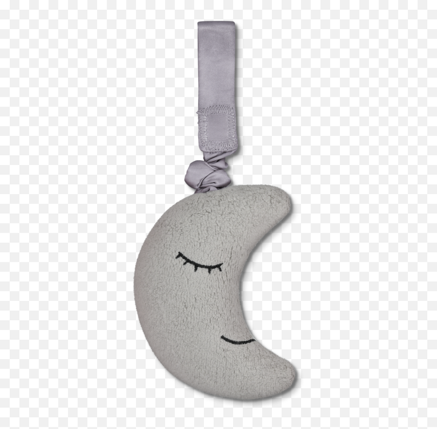 Apple Park Layette Stroller Toys - Solid Emoji,Crescent Emoticon Apple