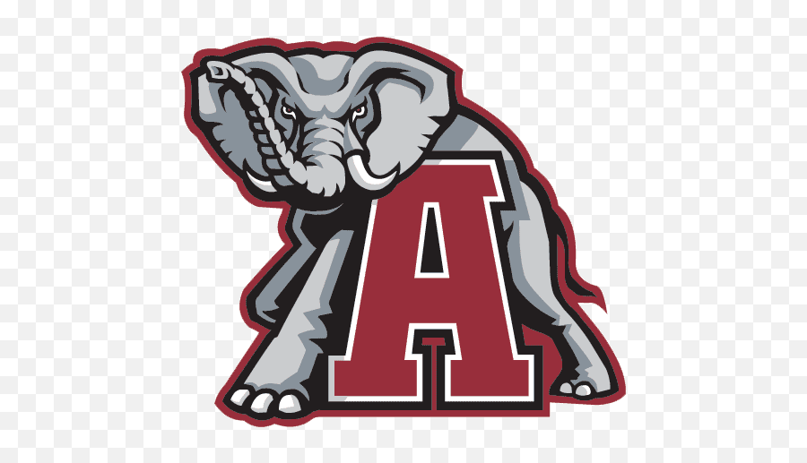 Alabama Elephant Transparent - Alabama Crimson Tide Emoji,Alabama Flag Emoji