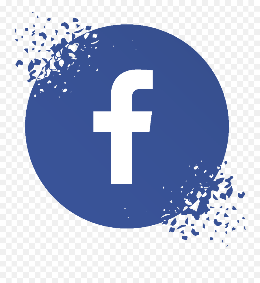 Icon Socialmedia Social Media Sticker - Navy Blue Facebook Logo Emoji,Instagram Symbol Emoji