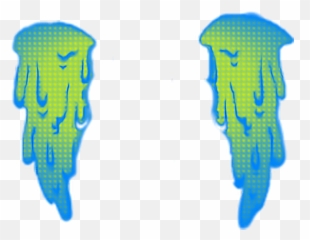 Eye Eyes Slime Slimy Crying Bleeding Vaporwave - Picsart Blue Vaporwave Sticker Emoji,Bleeding Emoji